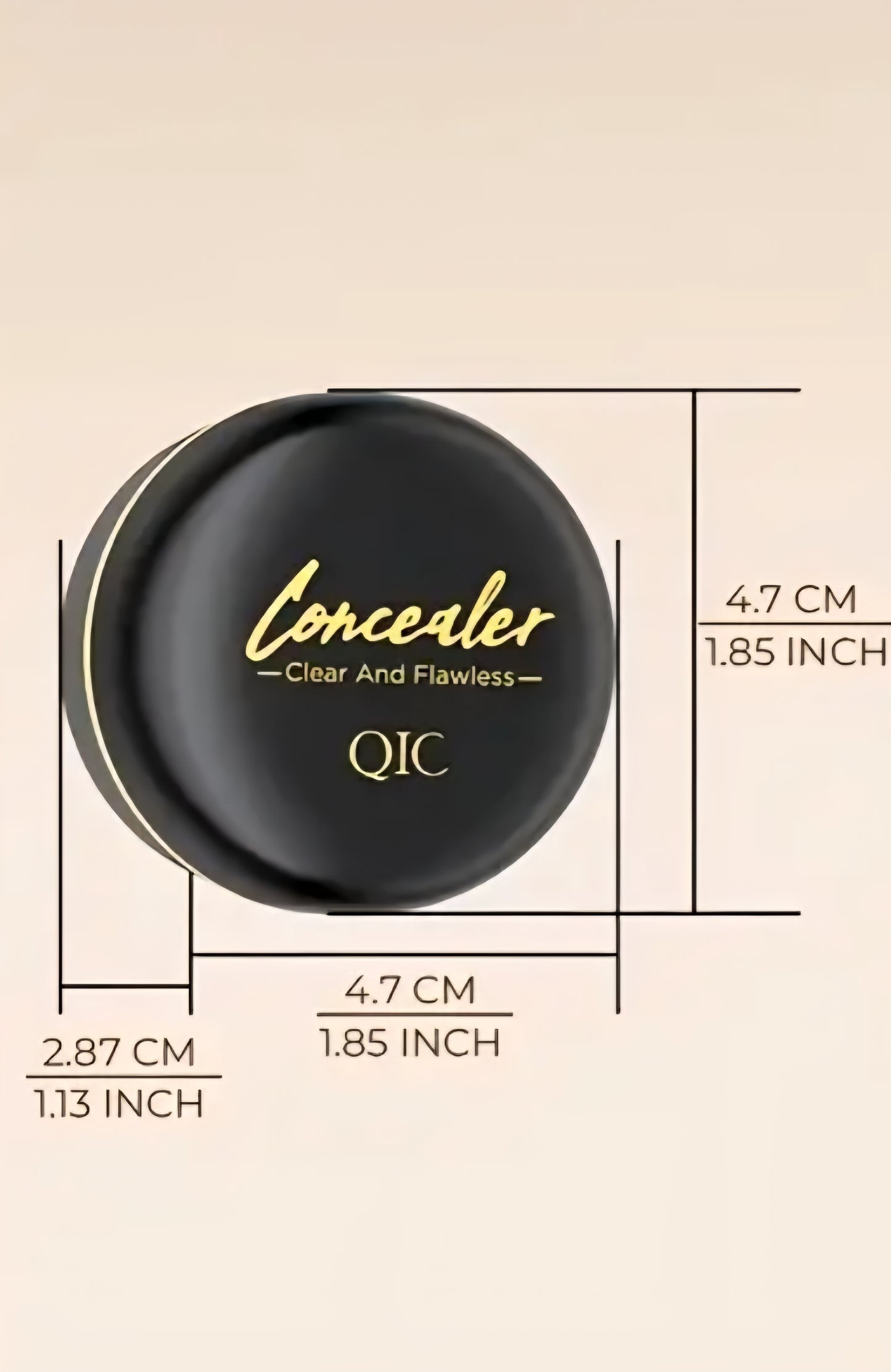 Full Coverage Concealer, light skin tones #130