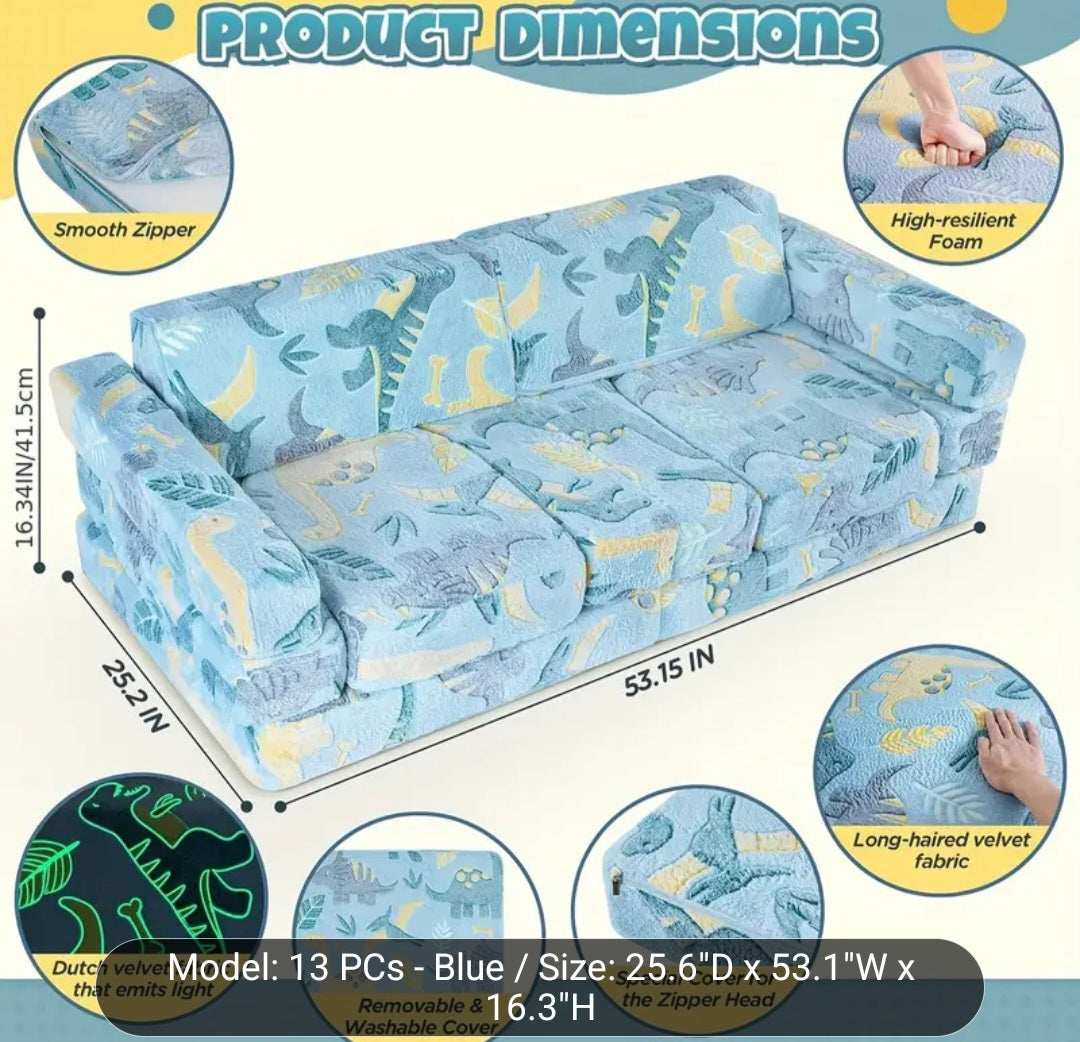 13pcs - Youngsters Play Couch